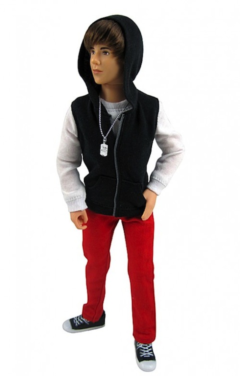 justin bieber hair doll