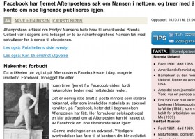 Facebook 霸權與北歐價值衝突