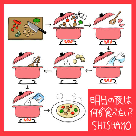 Shishamo 明日の夜は何が食べたい 歌詞 Pv Shishamo 明日の夜は何が食べたい 歌詞 Pv